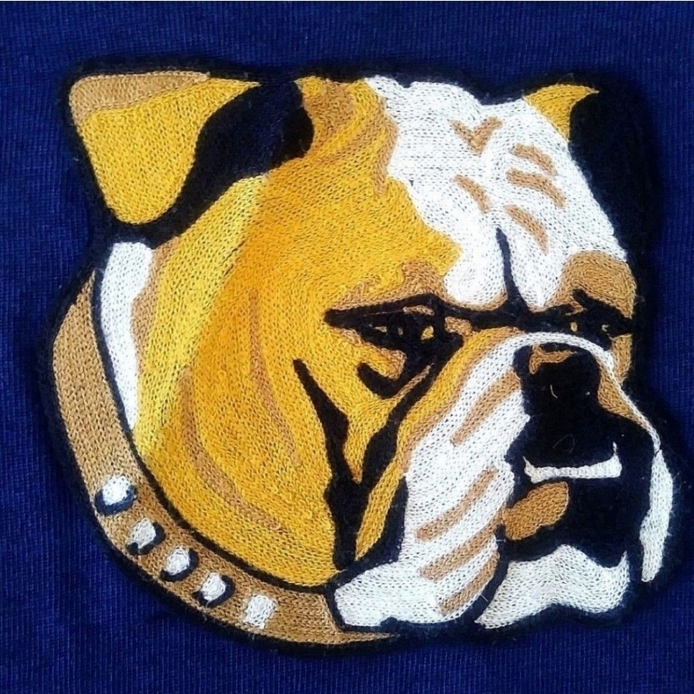 Ralph Lauren Polo 'Bulldog' Crewneck Rugby Varsity Shirt - Picture 5 of 9